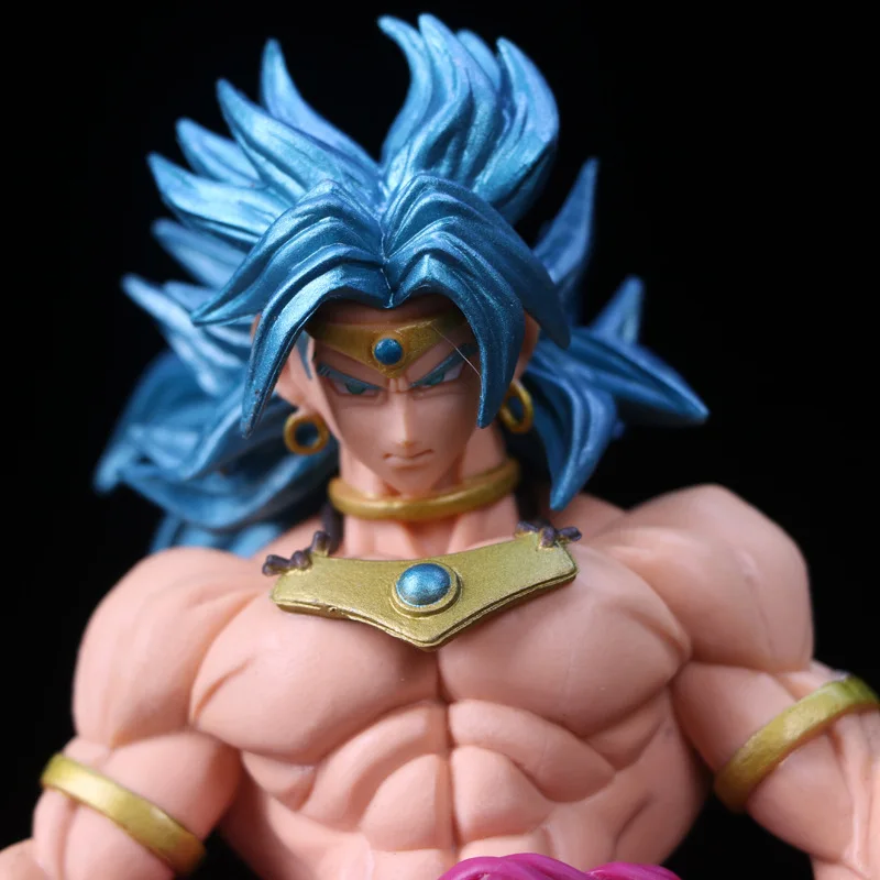 22 см Dragon Ball Z рисунок dxf Super Saiyan Broly DragonBallZ Broli рисунок Banpresto скульптуры Большой Оригинал фигурку модель