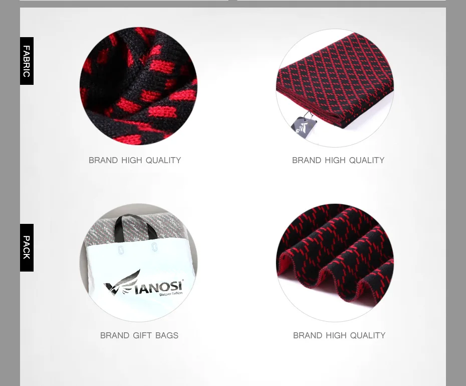 [VIANOSI]  Wool Plaid Scarf Man Winter Brand Scarf Men Fashion Designer Shawl Bussiness Casual Scarves MA009 head wraps for men