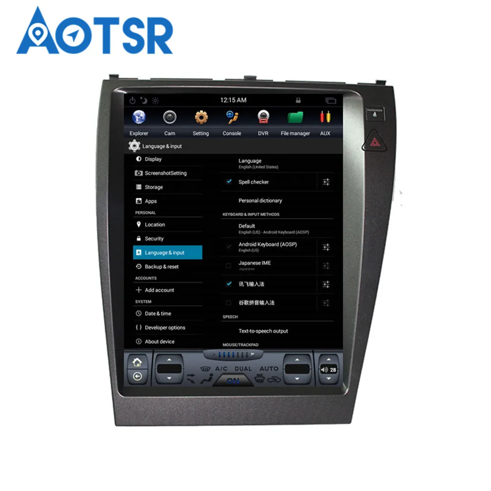 Flash Deal Tesla Style Android 7.1 For Lexus ES240 ES250 ES300 ES330 ES350 Radio Car GPS Navigation DVD Player Stereo head unit Multimedia 3