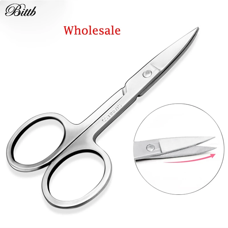 Bittb 12Pcs Professional Eyebrow Trimmer Eyelash Scissors Extension