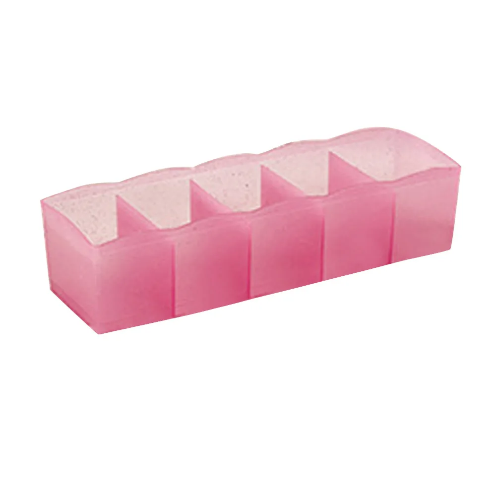 

Storage Boxes 5 Cells Plastic Organizer Clothes Box Tie Bra Socks Drawer Cosmetic Divider Tidy Containers Dropshipping Aug24