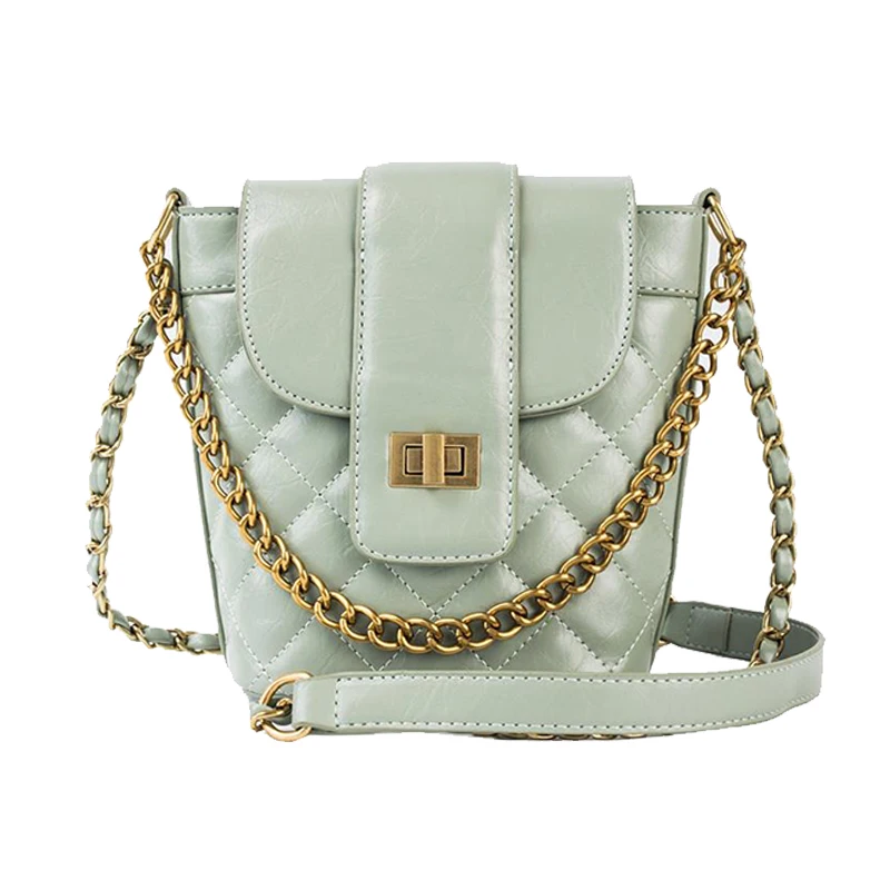 

New Summer Luxury Handbags Women Bags Designer Crossbody Bags for Women Shoulder Bags Chains Sequined Lock Fashion Bucket 2019