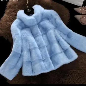 

2018 new women Faux Fur Coats Long Sleeve Thicken Winter Jackets Coats Women Fashion Streetwear Cardigan Outerwear