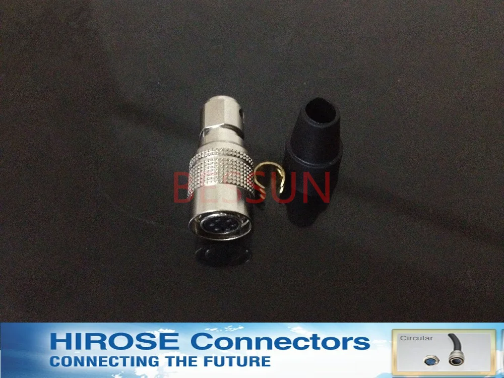 Hirose разъем HR10A 7 P 6 S металлический контактный Topcon специальный кабельный