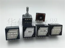 1pcs RH2701 double 100KA-25mm volume potentiometer straight leg without stepping A100Kx2 APLS enthusiast