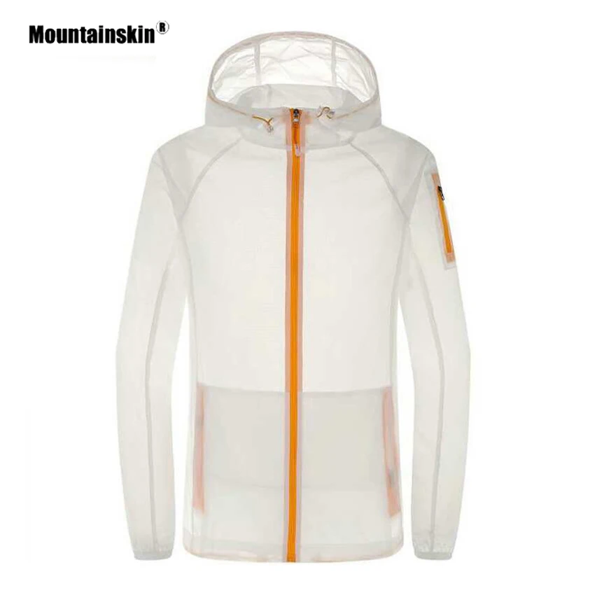 Mountainskin мужские и женские тонкие быстросохнущие походные куртки для активного