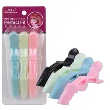 BellyLady 3 шт./компл. Заколки для волос Профессиональные Парикмахерские ножницы Крокодил заколки для волос Щипцы для укладки волос