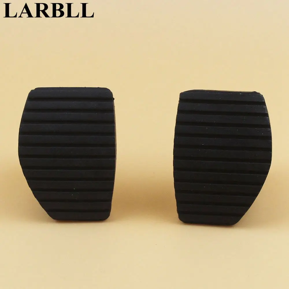 

LARBLL Pair Left &RightClutch Brake mat Foot pedal cover Fit For Peugeot 307 308 408 4008 Sega Triumph C4L