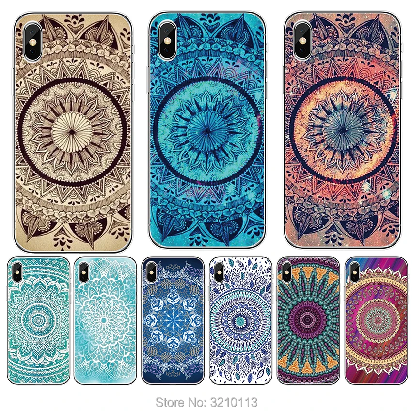 

For BQ Aquaris vsmart Active 1 JOY 1 Plus Cases Silicone Soft TPU For BQ 5060 5070 5057 5201 Space Mandala cover