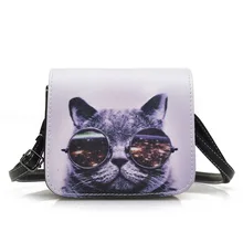Fashion Cat Design Women’s Messenger Bag Fashion Quality Female Purse Bag Handbag Ladies Crossbody bags Shoulder Bags
