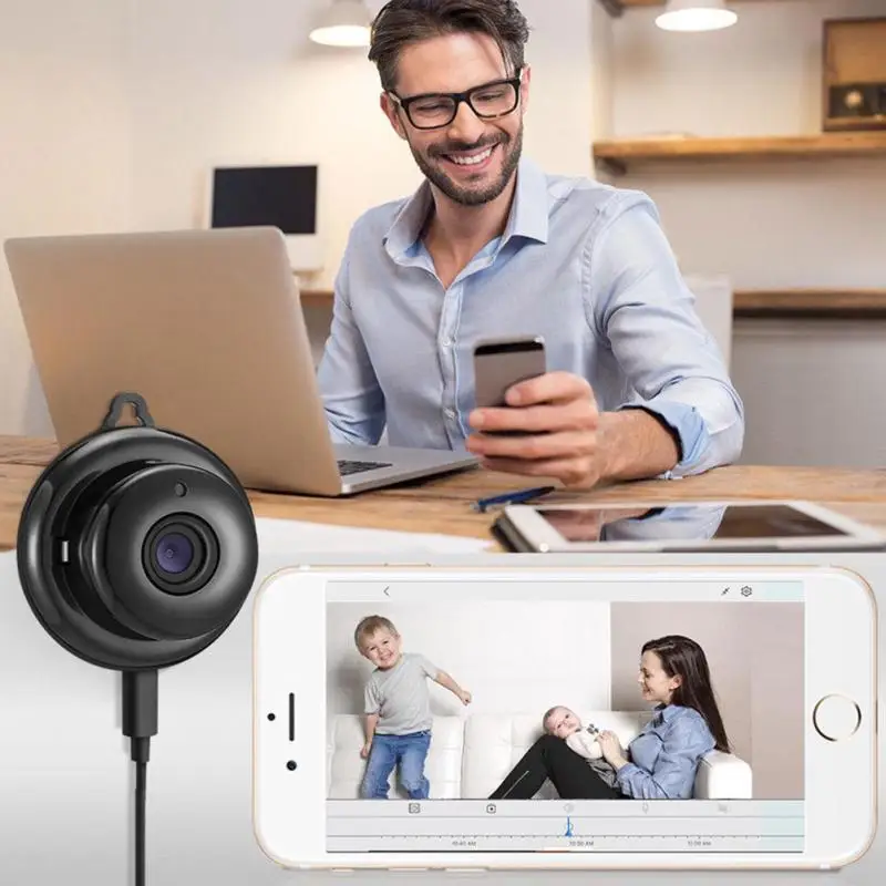 Wi-Fi 720P ip-камера Облачное хранилище ночного видения камера безопасности