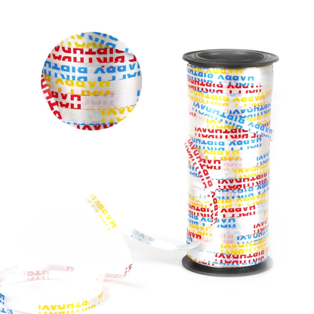 Multiple Color Balloon Wedding Birthday Balloons Party Decoration Ballons 100 yards Satin Ribbon Roll for Ballons & Accessories