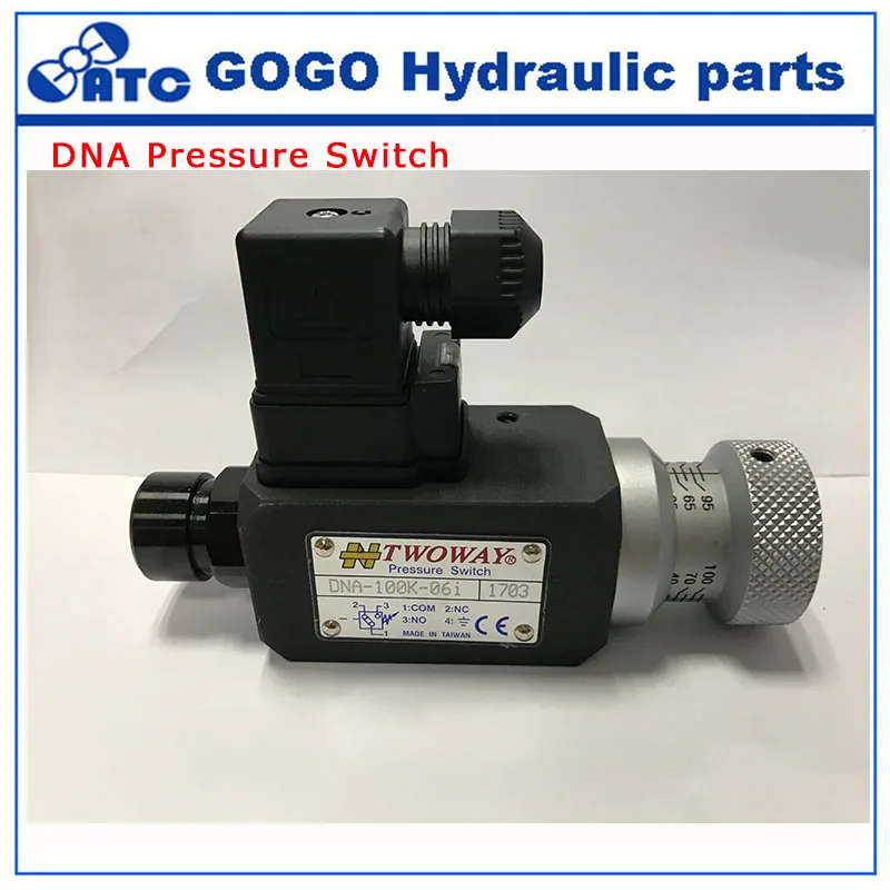 DNA adjustable hydraulic pressure switch temperature switch for