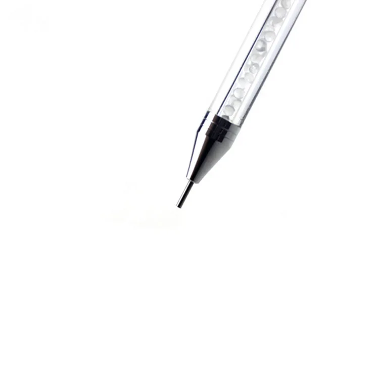 1 шт двухконцевая распиловочная ручка гвоздики со стразами, восковой карандаш, кристальная ручка для бисера, инструмент для дизайна ногтей, сделай сам, Алмазный держатель для ручки, дрель
