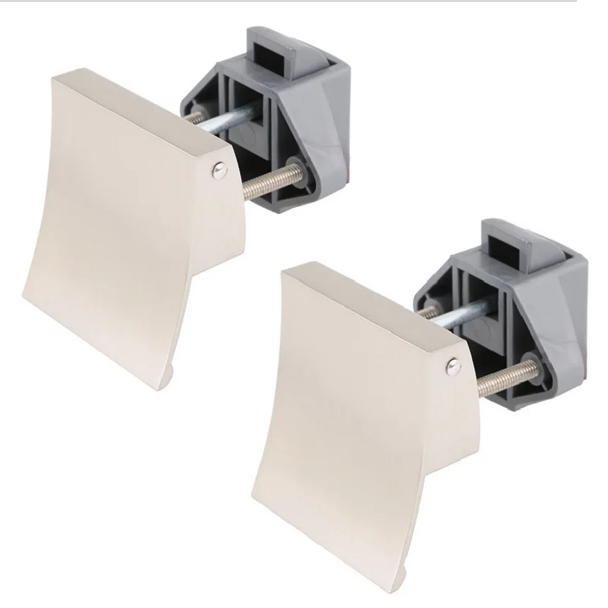 

2pcs Square Caravan Cabinet Locks Push Button Door/Desk Latch/Drawer/Cupboard for RVs,Auto,Boat,Marine