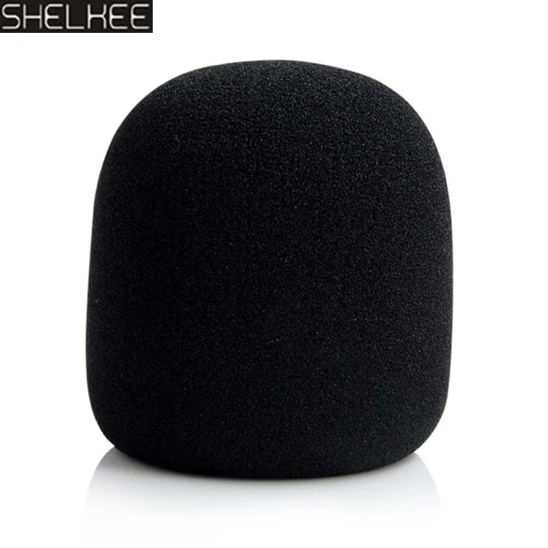 SHELKEE hot sale 5 colors thick soft sponge microphone windshield windshield microphone set phone headset microphone cover