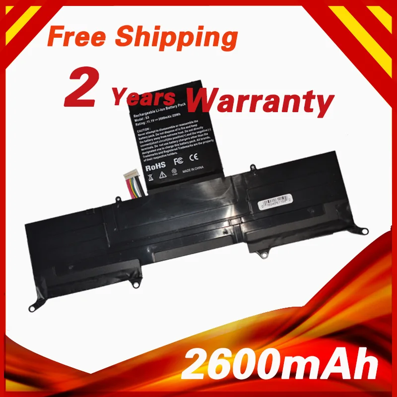 

2600mAh Laotop Battery AP11D3F AP11D4F 3ICP5/65/88 3ICP5/67/90 for Acer Aspire Ultrabook S3 ASS3 MS2346 S3-391-6407 S3-391-6423