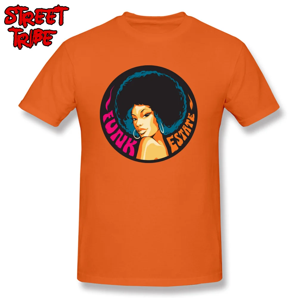 Men T Shirts funk chord beer music afro Gift Tops Tees 100% Cotton Round Collar Short Sleeve Slim Fit Tee Shirt Summer/Autumn funk chord beer music afro orange