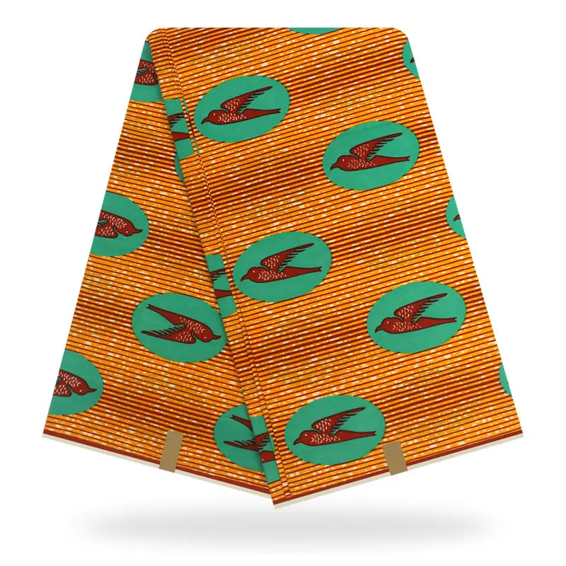 Нигерийский мягкий Анкара высокого качества Африканский Воск Принт материал швейная ткань новейший стиль птица дизайн воск Лоскутная Ткань