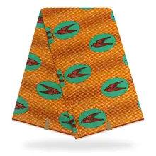 Нигерийский мягкий Анкара высокого качества Африканский Воск Принт материал швейная ткань новейший стиль птица дизайн воск Лоскутная Ткань