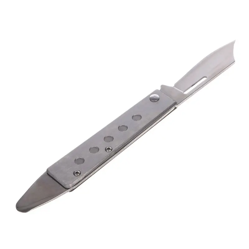 

Garden Folding Foldable Grafting Knife Pruning Seedling Cutter Stainless Steel Inoculation Cutting Tool