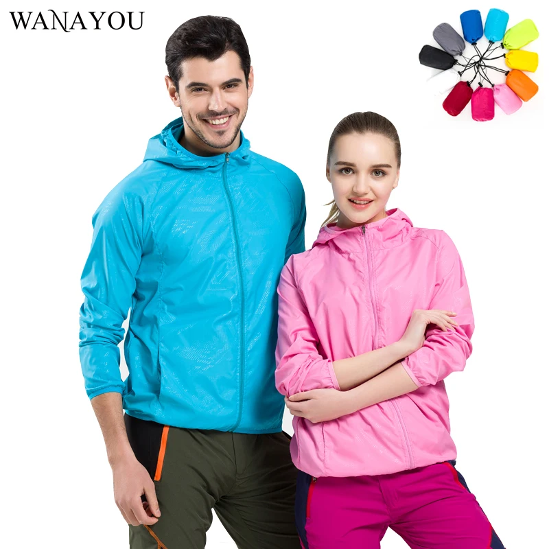 

Unisex Quick Dry Hiking Jacket Waterproof Sun-Protective Clothing Skin Coats Outdoor Sport Cycling Fishing Skin Jackets