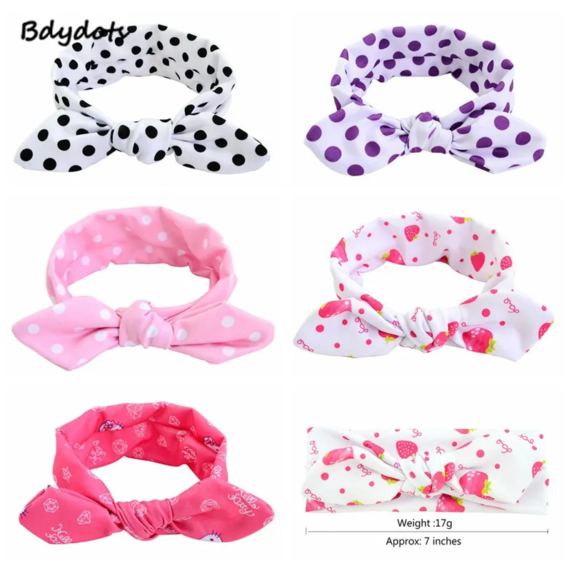 1 шт. детская эластичная повязка на голову в горошек|hair band|hair accessorieshair accessories children |