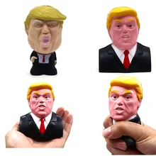 Squeeze Toy Америка президент г-н Трамп Squishy PU моделирование Personage антистресс Squishes Игрушка снятие стресса подарок