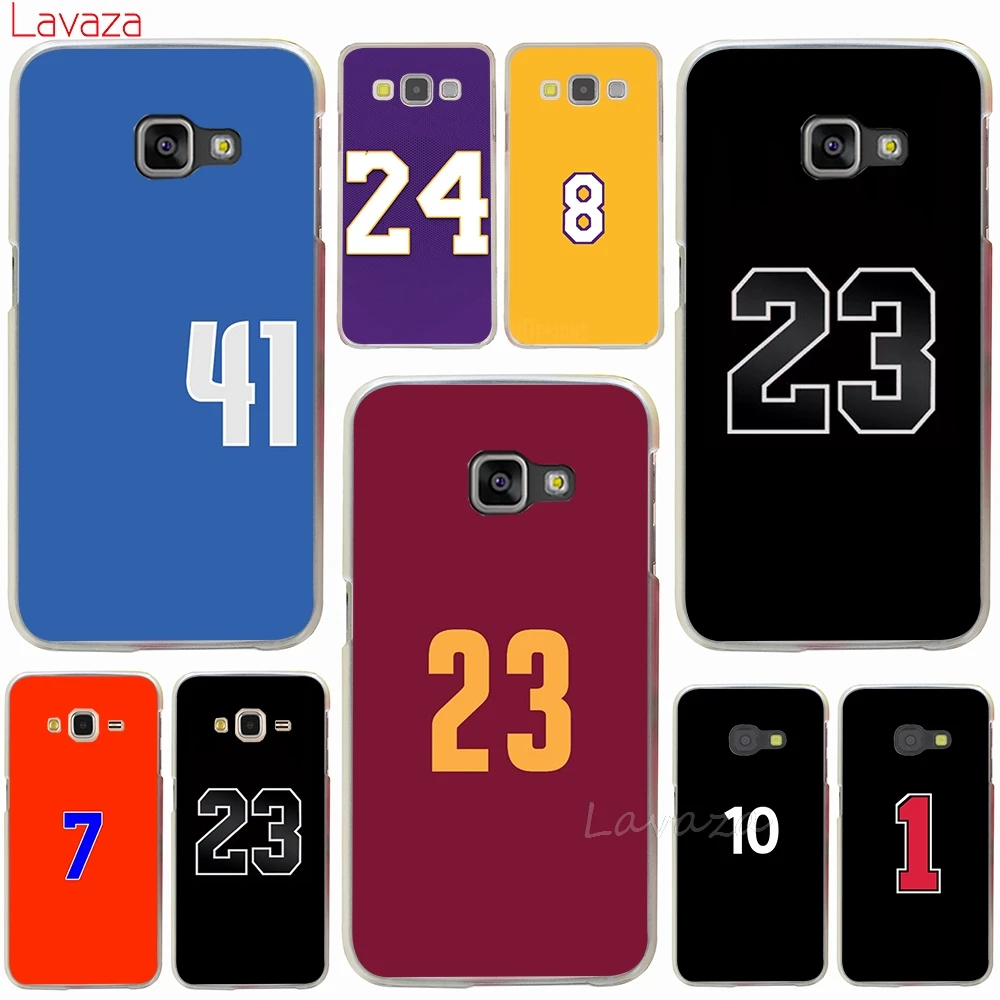 

Lavaza Funny basketball number design Hard Case for Samsung Galaxy A3 A5 2016 2017 Grand Prime A6 A8 Plus A9 2018 Note 8 9 Cover