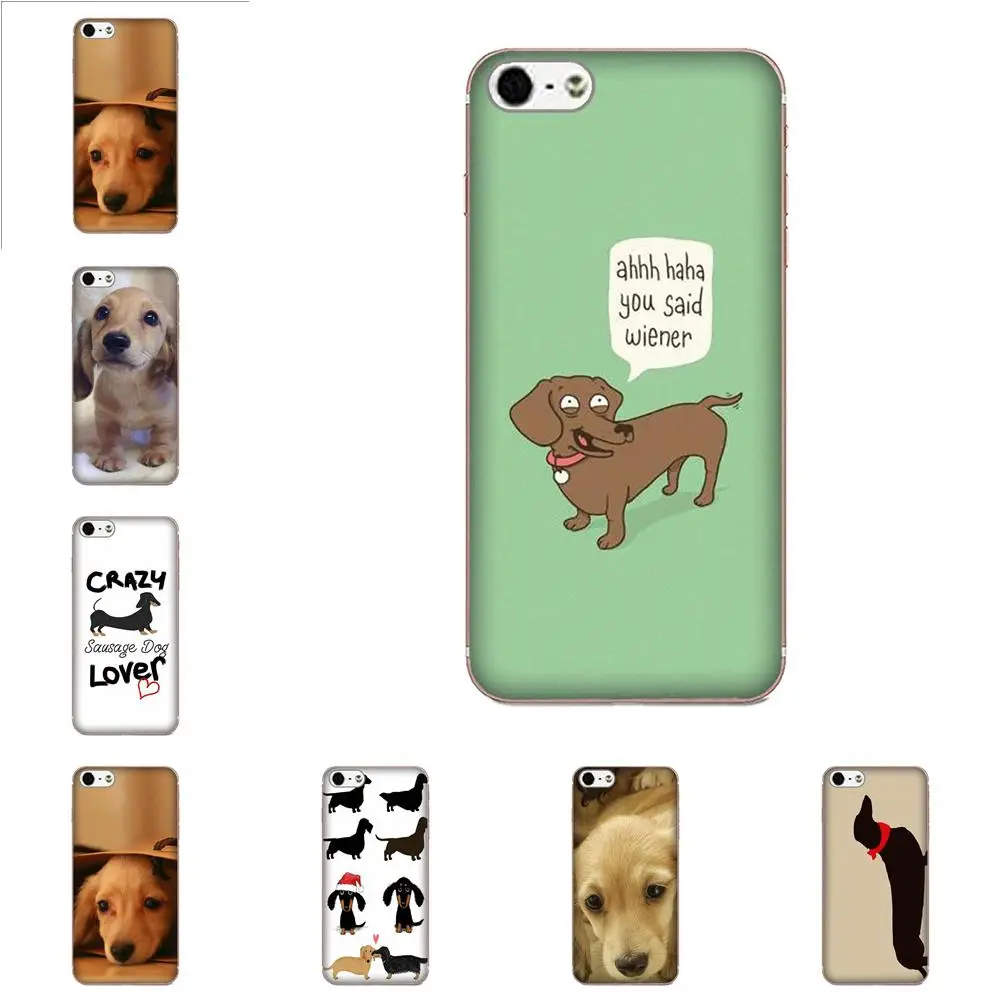 For HTC 530 626 628 630 816 820 One A9 M7 M8 M9 M10 E9 U11 Moto G G2 G3 G4 G5 G6 G7 Soft Phone Dachshund Dog | Мобильные телефоны и
