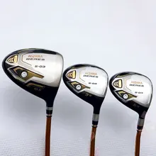 Горячее предложение клюшки для гольфа Хонма S-03 3 звезды гольф Деревянные клюшки Драйвер+ fairway Wood графитовая клюшка для гольфа R или flex деревянный набор