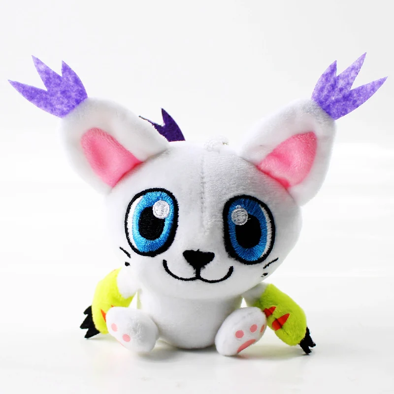 Digimon плюшевая игрушка Patamon Palmon Piyomon Tailmon Gomamon Koromon Gabumon Agumon Мягкая кукла-чучело плюшевая подвеска брелок