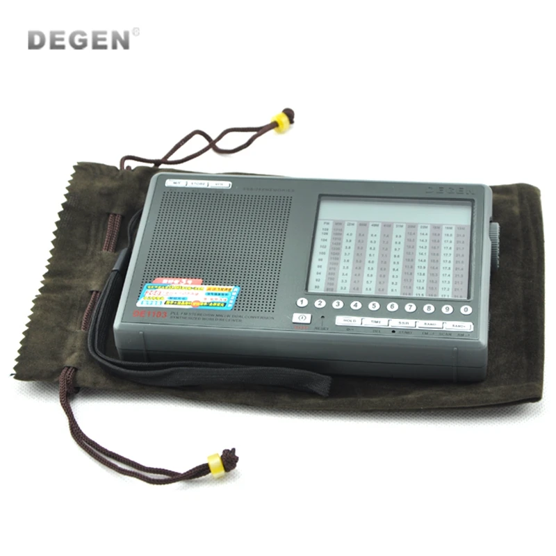 Цифровой радиоприемник Degen DE1103 DSP FM SW MW LW SSB внешняя антенна|fm sw mw|degen de1103degen de1103 dsp |