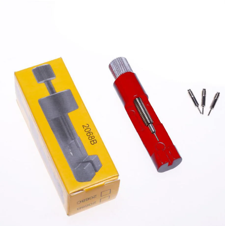 KINGBEIKE Professional Watch Band Strap Bracelet Link Remover Adjustable Watch Repair Tool Kit High Quality Watchmaker Tools