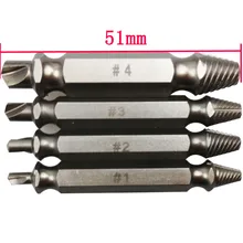 4PCS Speed Out Screw Extractor Drill Bits Tool Set Broken Damaged Bolt Remover 4PCS Speed Out Screw Extractor Drill Bits Tool Set Broken Damaged Bolt Remover
