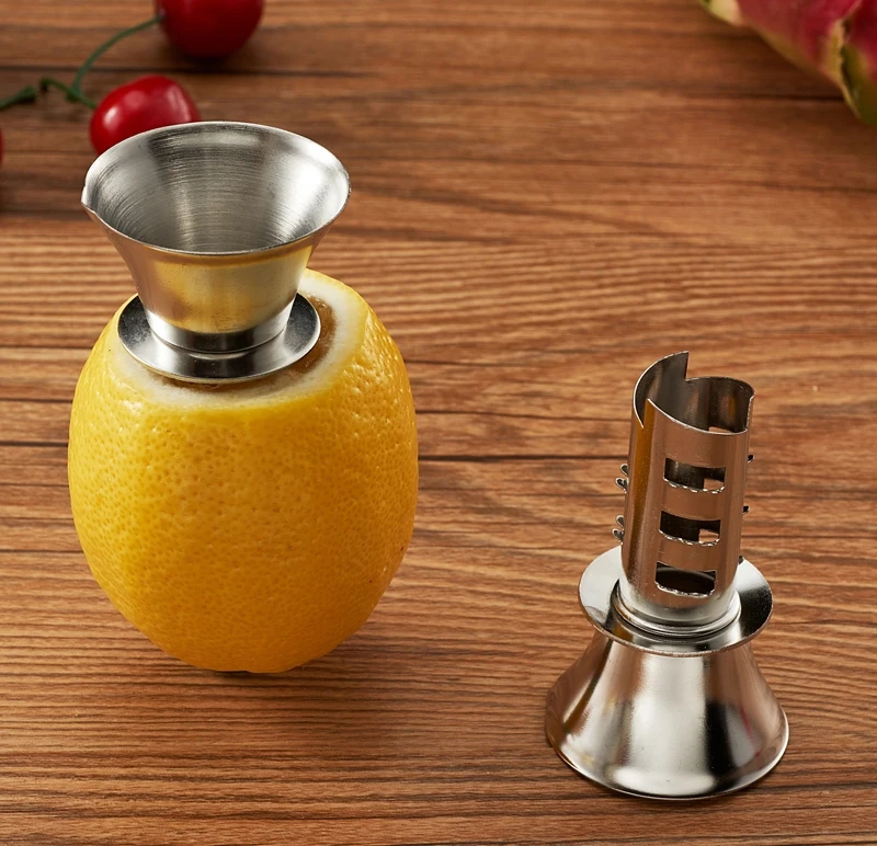 Высокое качество Нержавеющая сталь фрукты овощи соковыжималки Апельсин Лимон соковыжималка вручную инструменты лимонный сок чайник