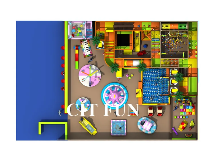 Настроить Игровой центр игровая площадка крытая игровая площадка, мягкие игрушки и электрическая игровая площадка для продажи IP-031D