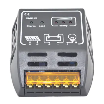 

1PC 10A 12V/24V Solar Panel Adapter Charge Controller Battery Regulator for Short circuit Over-load Under-voltage protection
