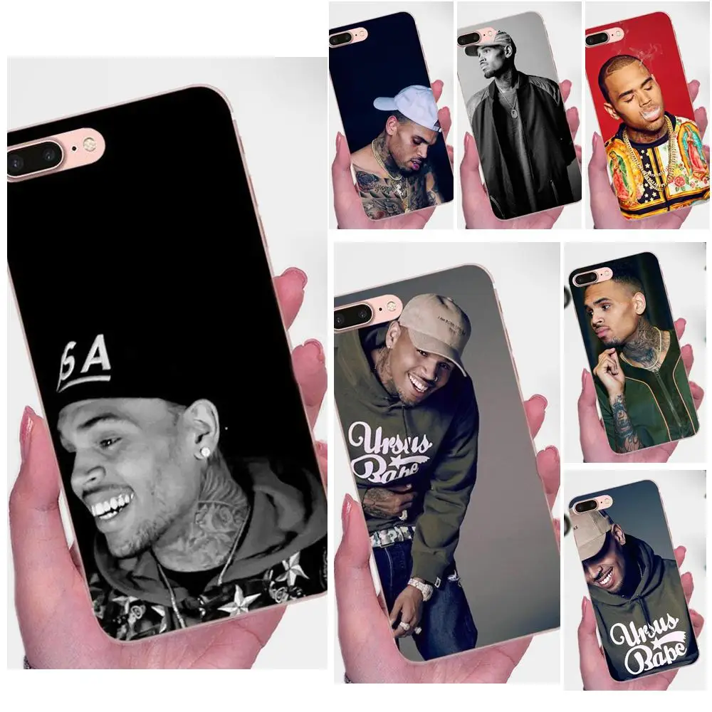 

Chris Brown Breezy Diy Colorful For Apple iPhone X XS Max XR 4 4S 5 5C 5S SE 6 6S 7 8 Plus TPU Cases Capa