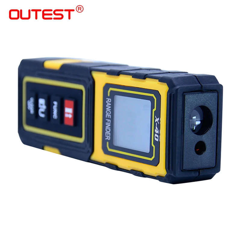 OUTEST Mini Laser Rangefinder Laser Distance Meter 40M/30M Metro Laser Meter Tool Rulers Build Measure Device