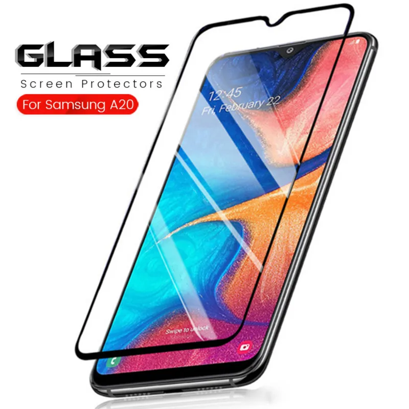 

Screen Protector Film For Samsung Galaxy A90 A80 A70 A60 A50 A50S A40 A30 A20 A20E A10E M40 M30 M20 9H Full Cover Tempered Glass