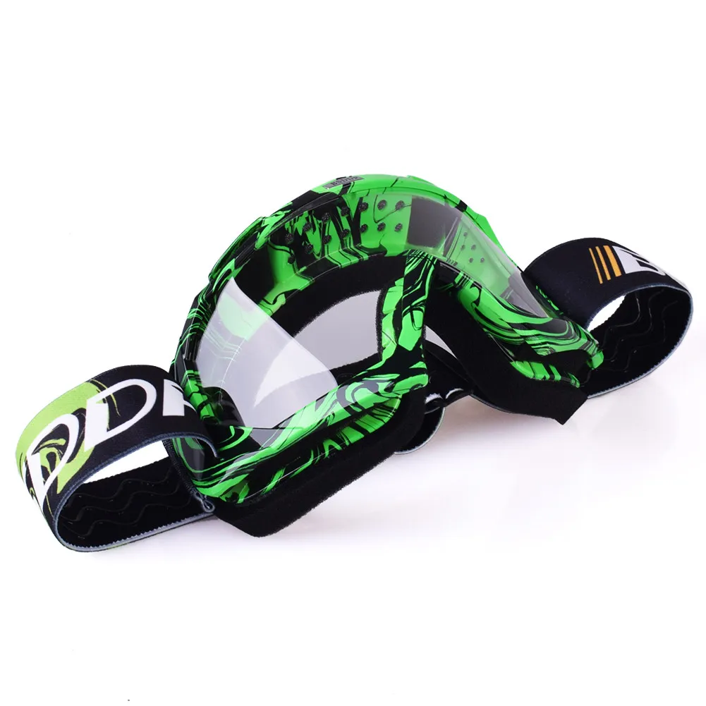 Зеленые/оранжевые очки для мотокросса, беговые лыжи, сноуборд, ATV маска, Oculos Gafas, мотоциклетный шлем 1003 MX, очки