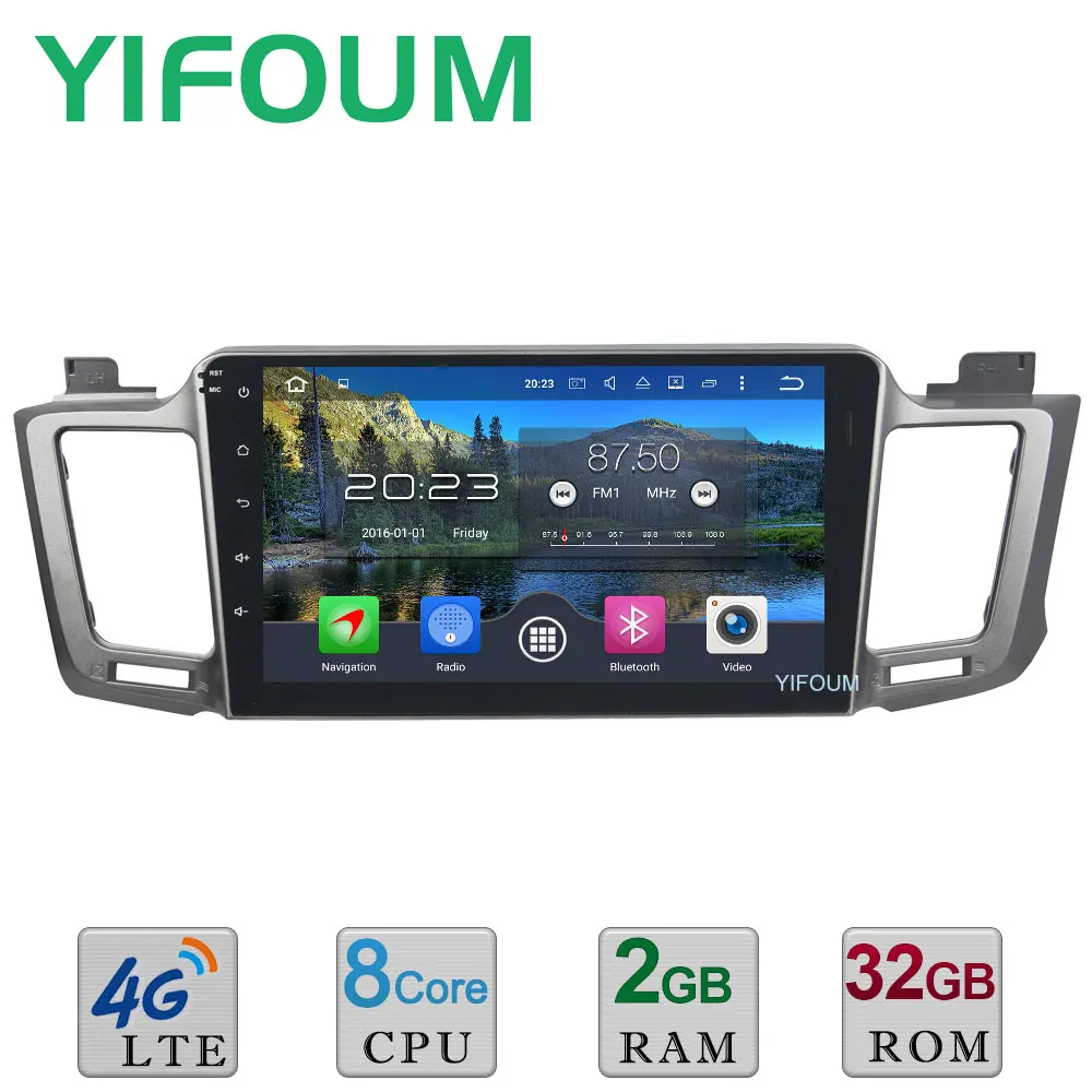 

10.1" Octa Core Android 6.0 4GB RAM 32GB ROM 4G WIFI DAB+ Car DVD Player Radio For Toyota RAV4 RAV 4 2013 2014 2015 2016 2017