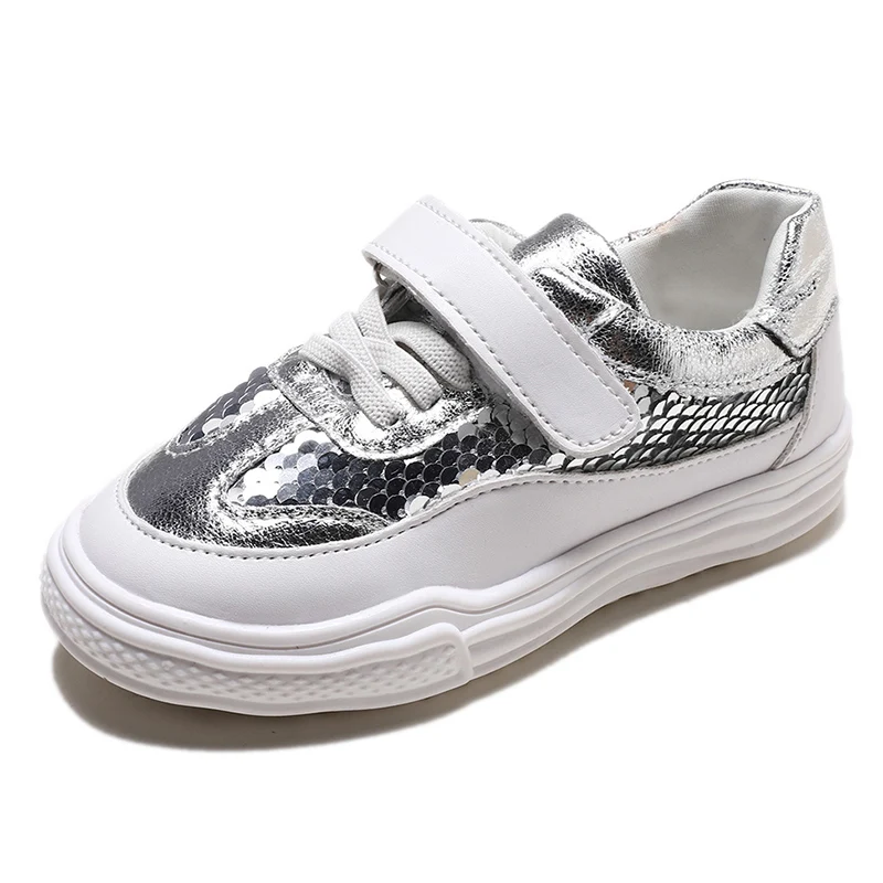 

SKHEK 2019 Autumn New Children PU Shoes Girls Sneakers Breathable Spring Fashion Kids Shoes For Boys Casual Shoes Student