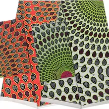 Высококачественная Анкара ткань Африканская восковая печать ткань нигерийский воск для платья 2+ 4 ярдов шелковая шифоновая ткань африканская ткань B2-C8