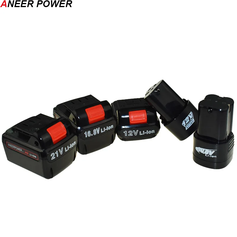 25 в 21 в 16,8 в 12 В литиевая батарея литий ионная батарея ...