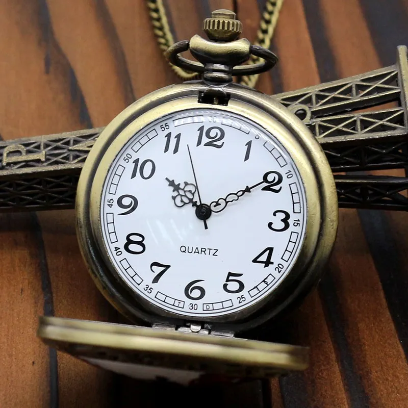 Высокое качество верховой езды генералов случае Лидер продаж Бронзовый карманные часы Best подарок