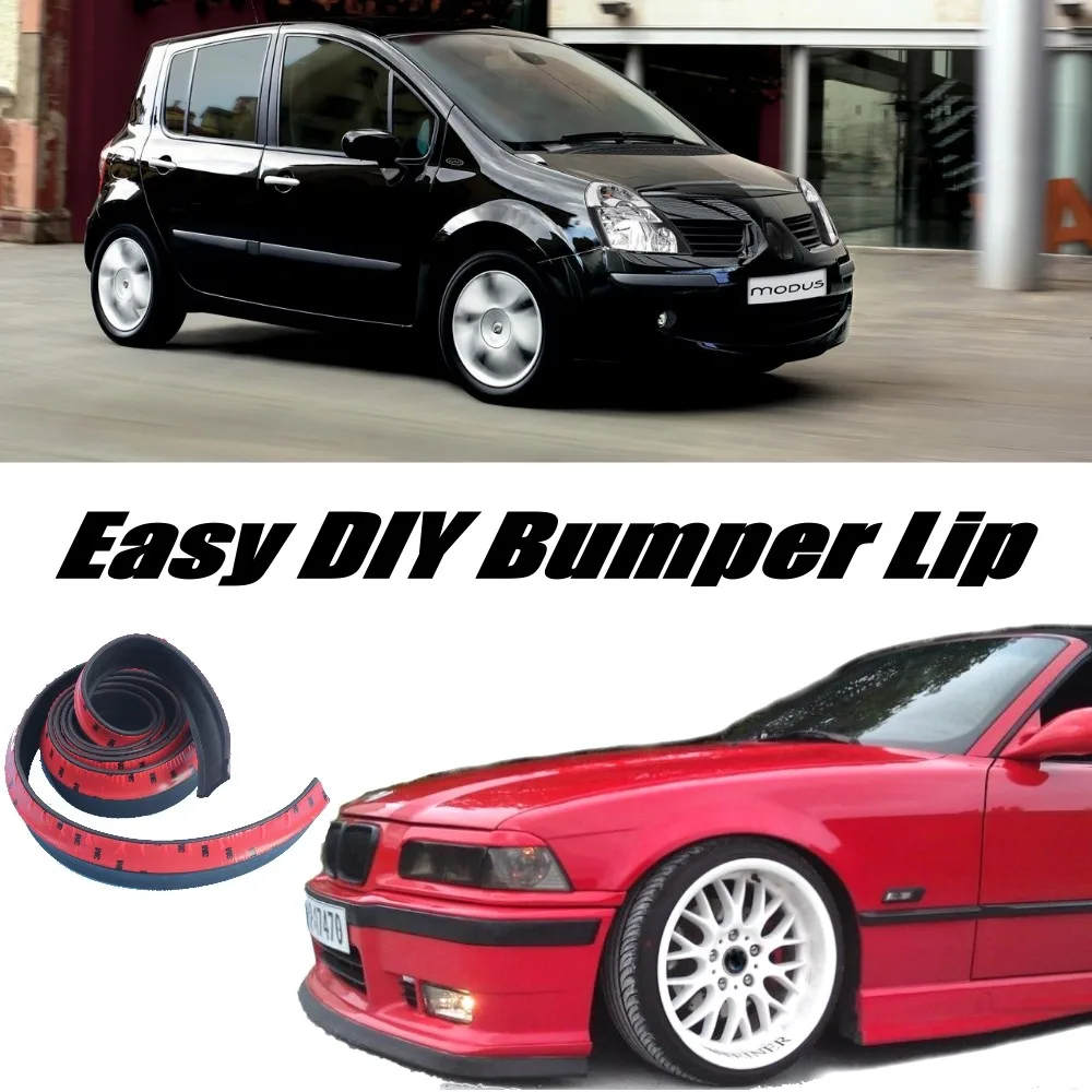 Body kit Tuning Splitter Front Skirt Tuning For Renault Modus 2004~2012