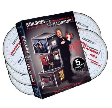 

Building Your Own Illusions Part 2 The Complete Course (1-6) by Gerry Frenette - Magic tricks