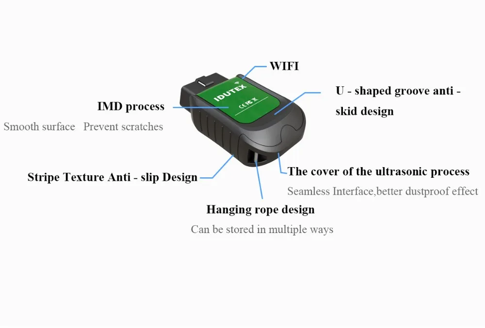 Vpecker EasyDiag Wifi/Bluetooth беспроводной OBDII OBD2 Автомобильный сканер полные системы диагностический инструмент со специальной функцией